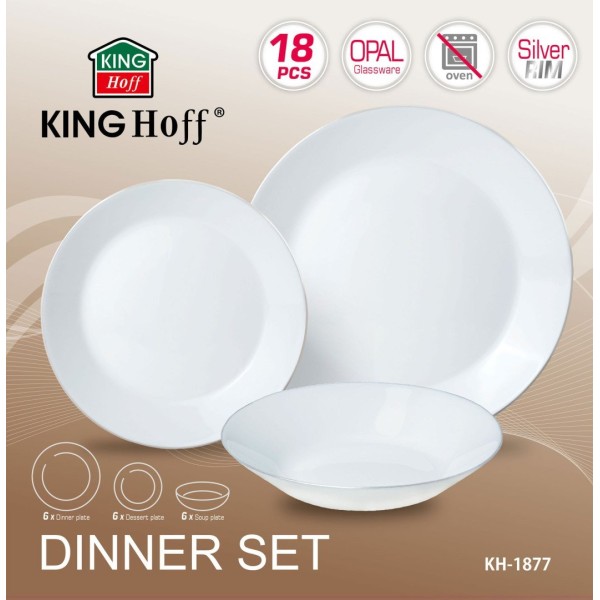 Serwis obiadowy Kinghoff KH-1877 (18 elementów)