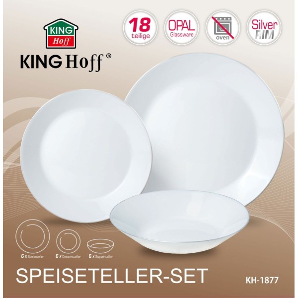 Serwis obiadowy Kinghoff KH-1877 (18 elementów)