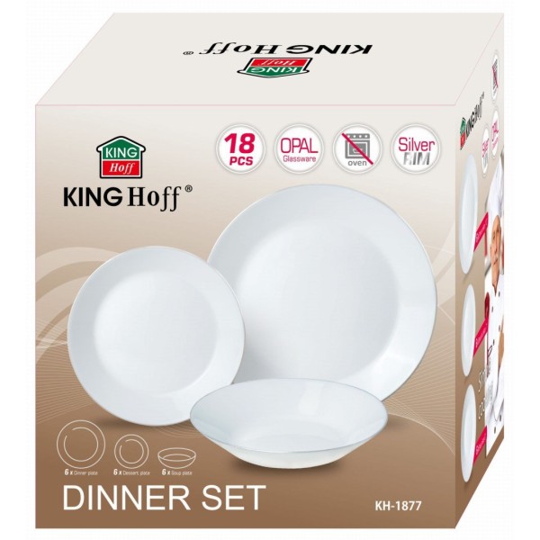 Serwis obiadowy Kinghoff KH-1877 (18 elementów)