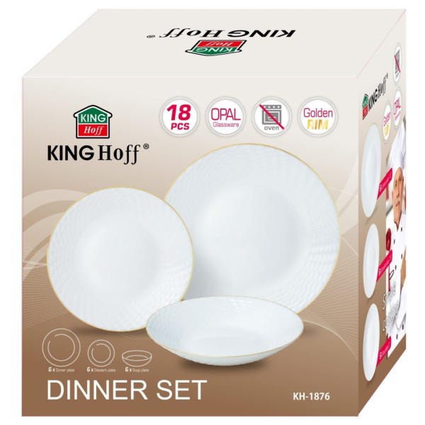 Serwis obiadowy Kinghoff KH-1876 (18 elementów)