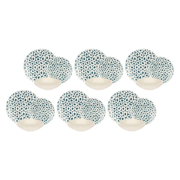 Обідній набір ROSE&TULIPANI SEA STONES на 6 осіб