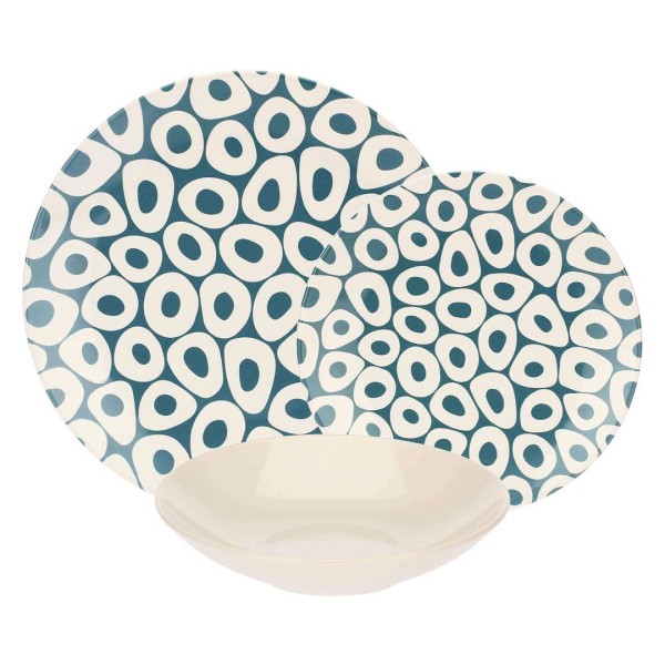 Обідній набір ROSE&TULIPANI SEA STONES на 6 осіб