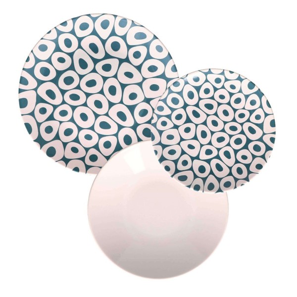 Обідній набір ROSE&TULIPANI SEA STONES на 6 осіб