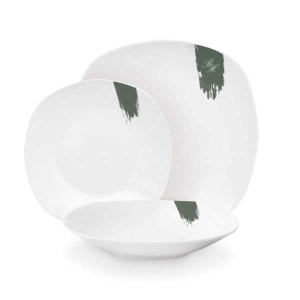 Набір посуду BerlingerHaus Matte Green BH-10205, 18 предметів