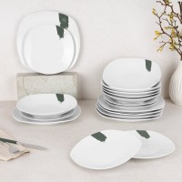 Набір посуду BerlingerHaus Matte Green BH-10205, 18 предметів