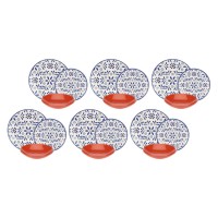 Serwis obiadowy Rose&Tulipani SEA BREEZE (6 osób)