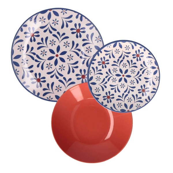 Обідній набір ROSE&TULIPANI SEA BREEZE на 6 осіб