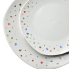 LEA MINI Komplet obiadowy 16cz.  kubek 370ml/miska 500ml 17/19,5/25,5cm