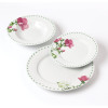 LEA MALLOW Komplet obiadowy 18 elementów 21,8cm/19,2/27cm talerz zupa 220ml