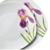 LEA IRIS Komplet obiadowy 18cz. miska 500ml 16,5/19,5/22cm