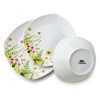 LEA GELB Komplet obiadowy 18cz. miska 500ml 16,5/19,5/22cm