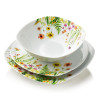 LEA GELB Komplet obiadowy 18cz. miska 500ml 16,5/19,5/22cm
