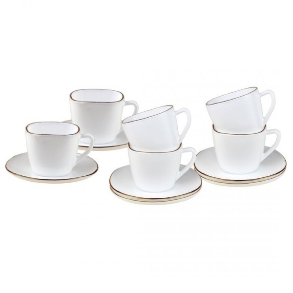 Zestaw kawowy Kinghoff OPAL KH-1930 (6 filiżanek ze spodkami)