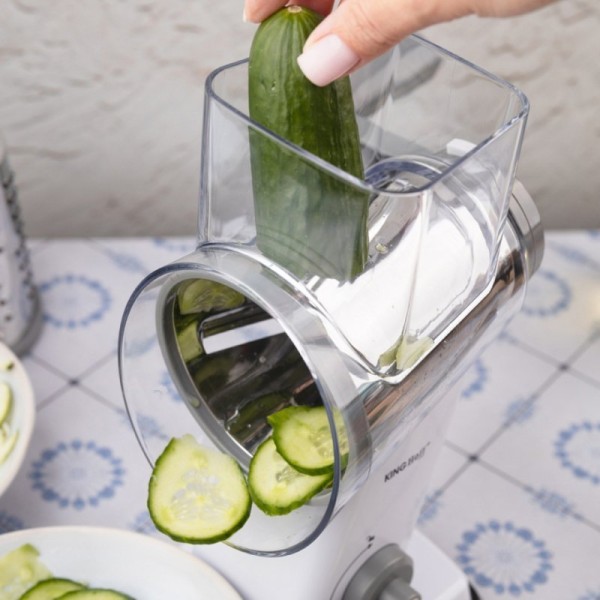 Tarka bębnowa do warzyw i sera Kinghoff KH-1959 (metalowa)