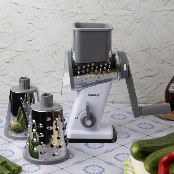 Tarka bębnowa do warzyw i sera Kinghoff KH-1959 (metalowa)