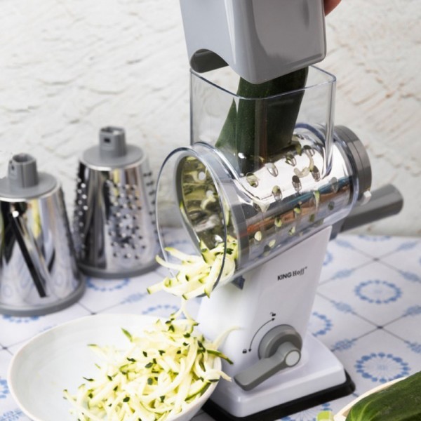 Tarka bębnowa do warzyw i sera Kinghoff KH-1959 (metalowa)