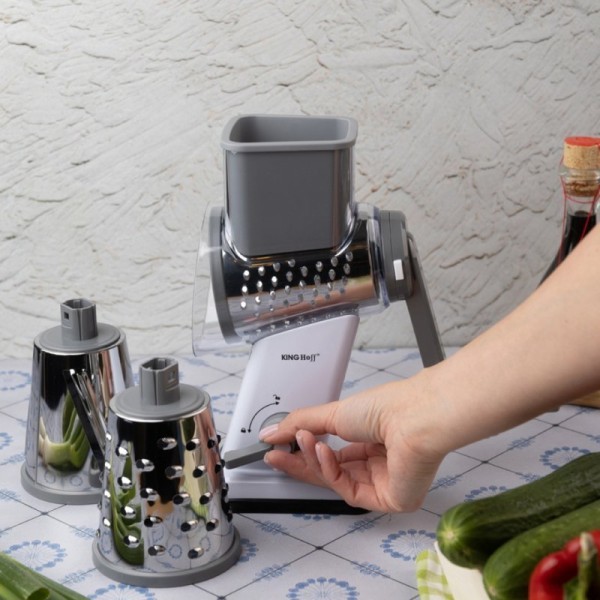 Tarka bębnowa do warzyw i sera Kinghoff KH-1959 (metalowa)