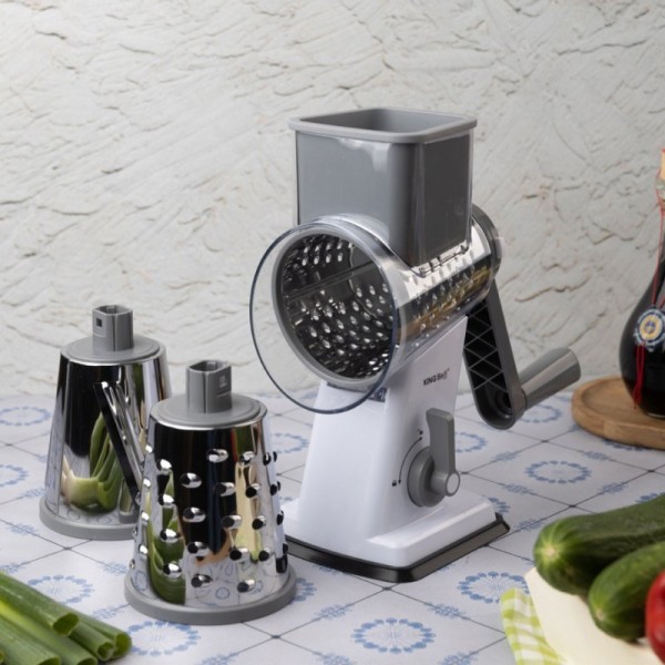 Tarka bębnowa do warzyw i sera Kinghoff KH-1959 (metalowa)