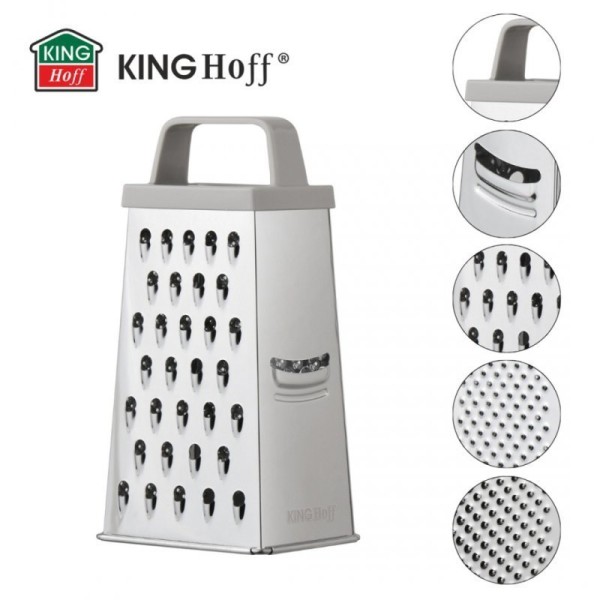 Czterostronna tarka kuchenna Kinghoff KH-1986 (stal nierdzewna)