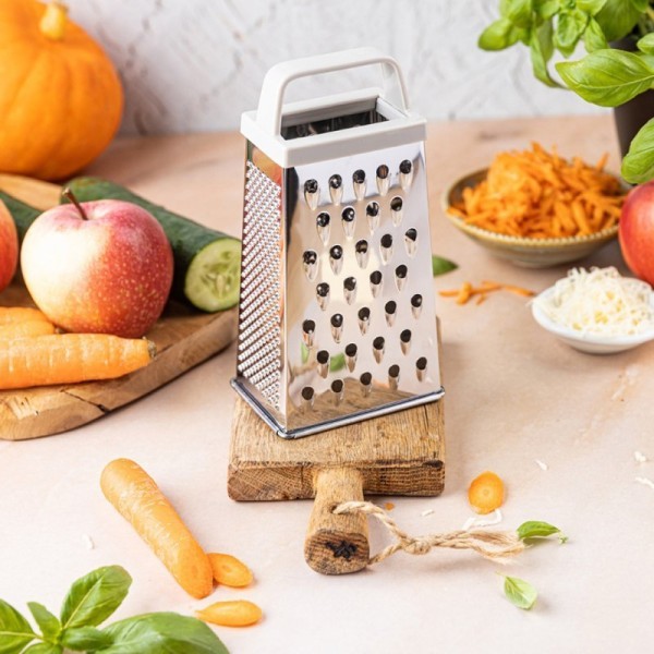 Czterostronna tarka kuchenna Kinghoff KH-1986 (stal nierdzewna)