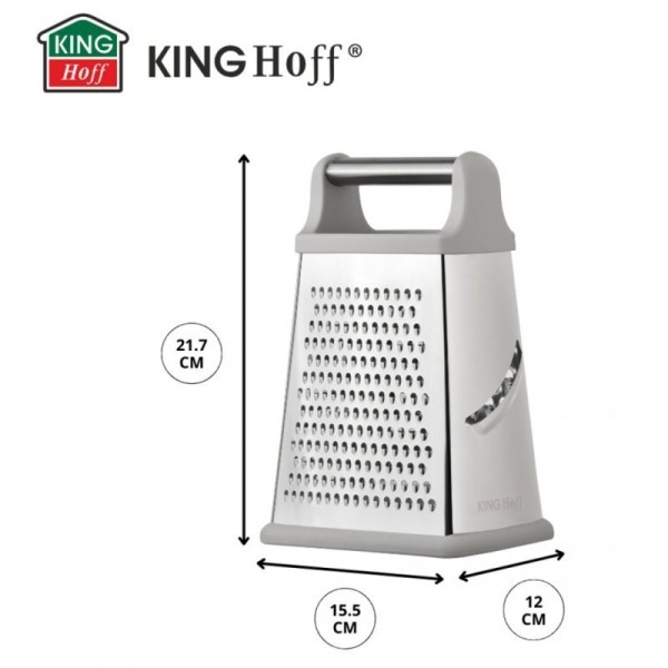 Tarka czterostronna Kinghoff KH-1990 (stal nierdzewna)