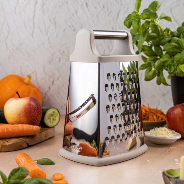 Tarka czterostronna Kinghoff KH-1990 (stal nierdzewna)