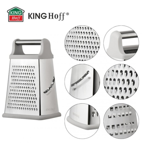 Tarka czterostronna Kinghoff KH-1990 (stal nierdzewna)