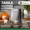 Tarka czterostronna Kinghoff KH-1990 (stal nierdzewna)