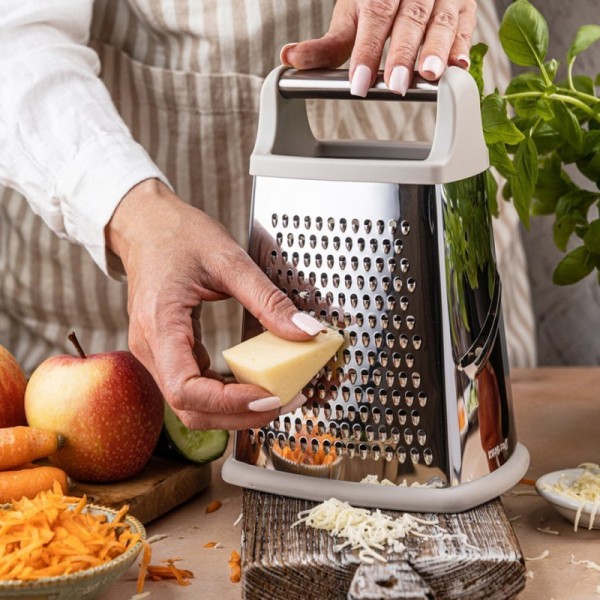 Tarka czterostronna Kinghoff KH-1990 (stal nierdzewna)