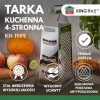 Tarka kuchenna Kinghoff KH-1989 (czterostronna)