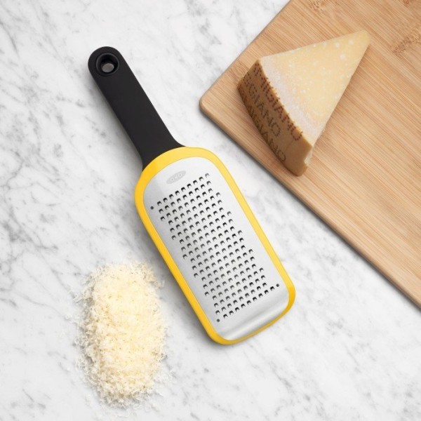 Тертка OXO-Handheld Grater Mesh M жовта/чорна GoodGrips