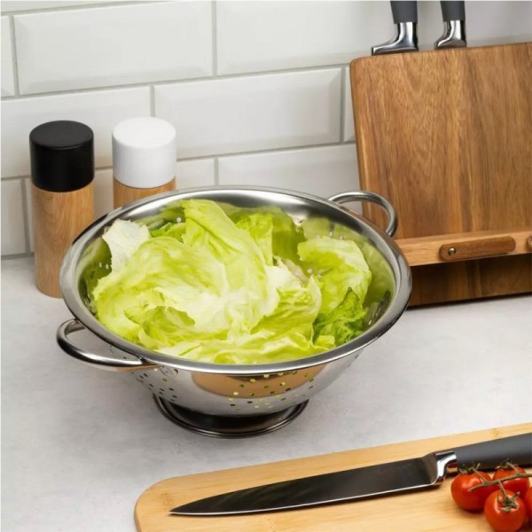 Durszlak stalowy Kinghoff KH-1235 (24 cm)