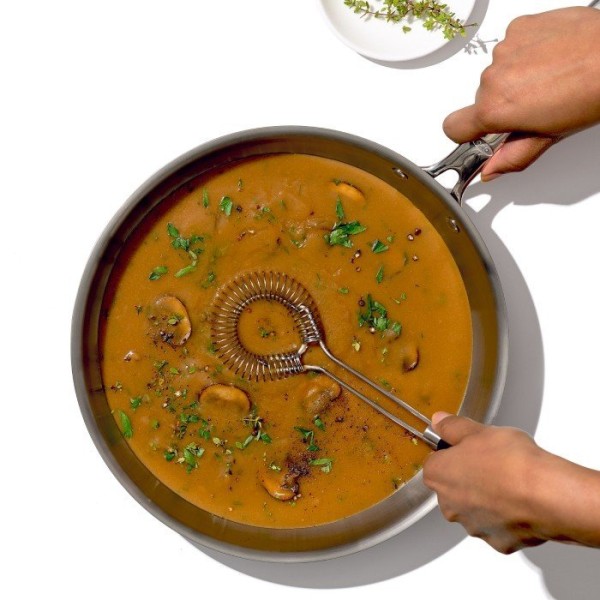 Вінчик для соусу OXO-Steel, чорний, з гарним хватом