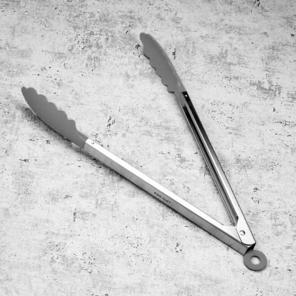 ЯЗИК КУХОННИЙ НЕЙЛОНОВИЙ 30,5 СМ KINGHOFF KH-1742 СІРИЙ