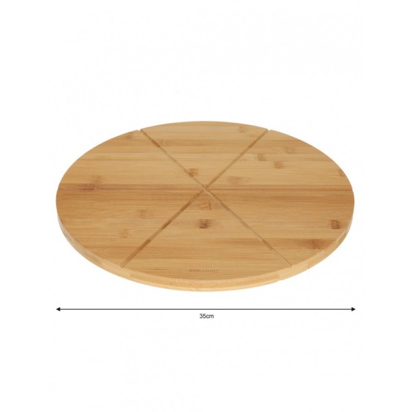 БАМБУКОВА ДОШКА ДЛЯ ПІЦИ 35 см KINGHOFF KH-1565