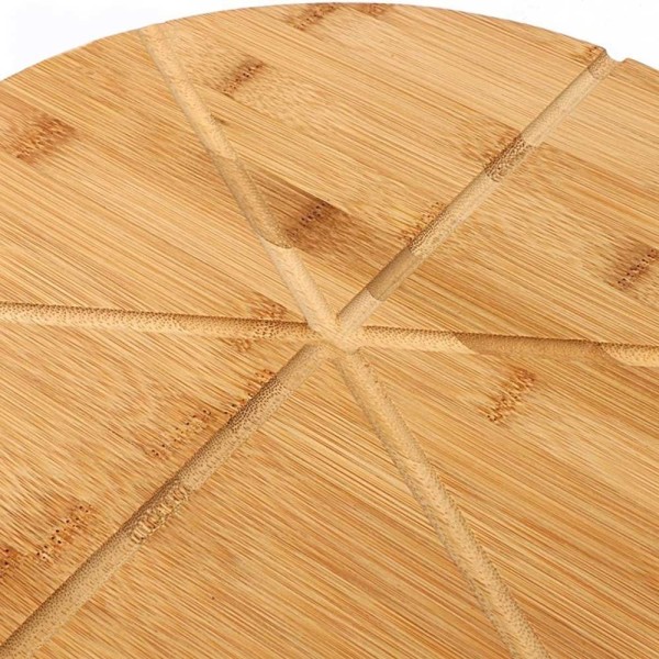 БАМБУКОВА ДОШКА ДЛЯ ПІЦИ 35 см KINGHOFF KH-1565