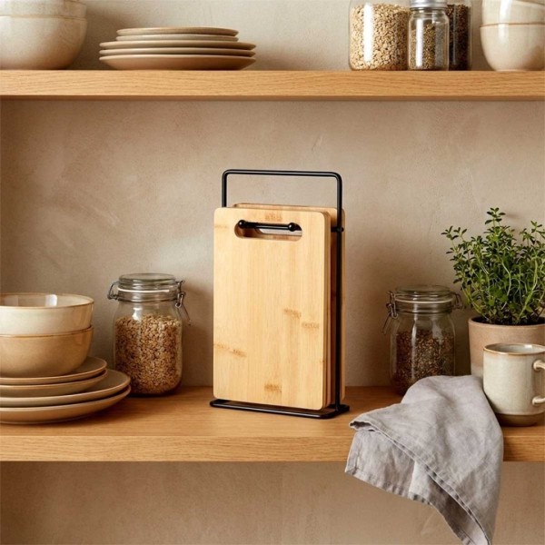 Zestaw desek do krojenia VILDE 259441 (4 szt. bambus, 22x14 cm)