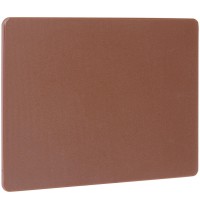 Кухонна дошка HACCP для м'яса та нарізки GN 1/1 530 x 325 мм - коричнева