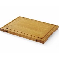 Дубова сервірувальна дошка 37x27 см, товщина 2 см