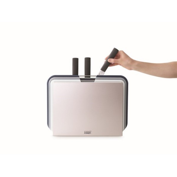 Набір для різання JJ-Nest BoardsPlus із 6 предметів, сріблястий