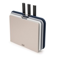 Набір для різання JJ-Nest BoardsPlus із 6 предметів, сріблястий