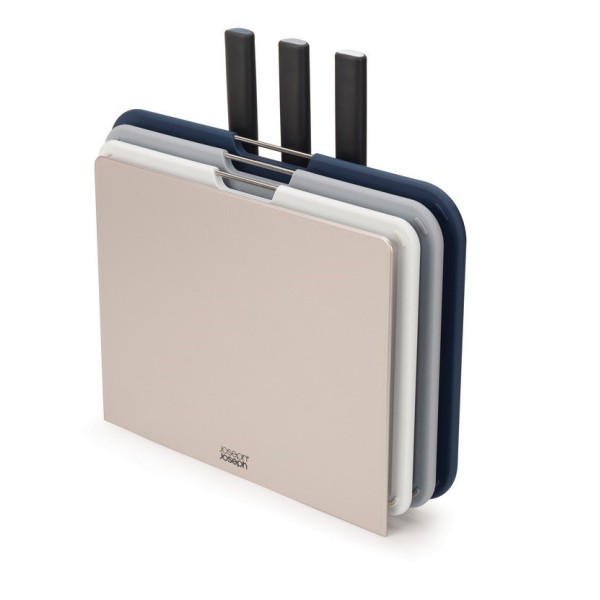 Набір для різання JJ-Nest BoardsPlus із 6 предметів, сріблястий