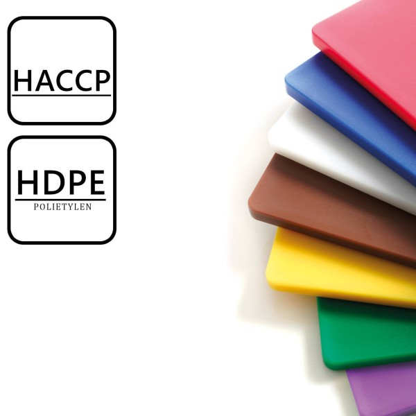 Дошка для нарізання овочів HACCP 600x400 мм зелена - Hendi 825631