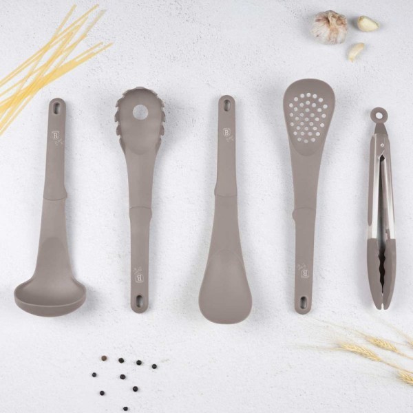 Набір кухонного начиння BERLINGER HAUS BH-6335 кольору TAUPE