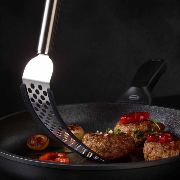 Łopatka perforowana długa Roesle 32cm (silikon)