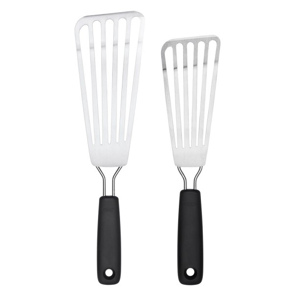 Łopatka do ryb i jajek OXO Good Grips (czarna)