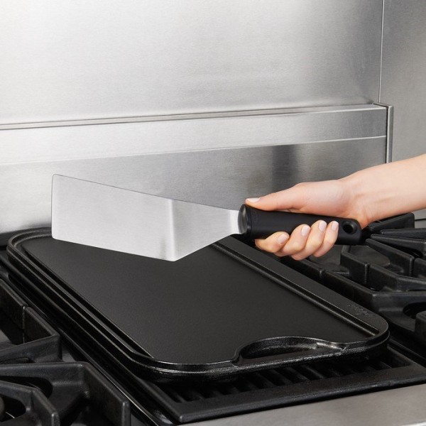 Кухонна лопатка OXO-Black Steel, гарне захоплення