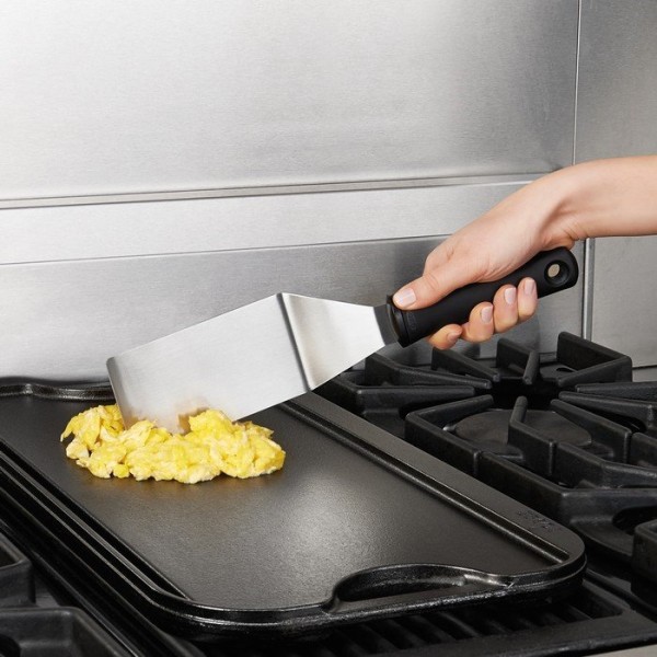 Кухонна лопатка OXO-Black Steel, гарне захоплення