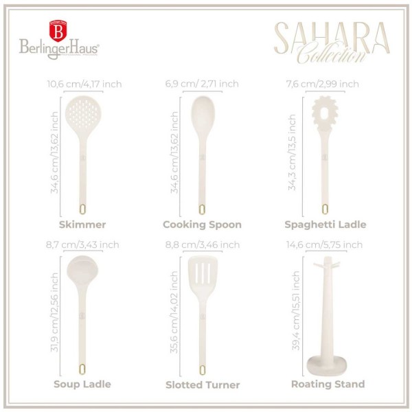 Набір кухонного начиння BERLINGER HAUS BH-8619 SAHARA
