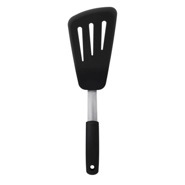 Силіконовий шпатель OXO L, чорний, гарне захоплення